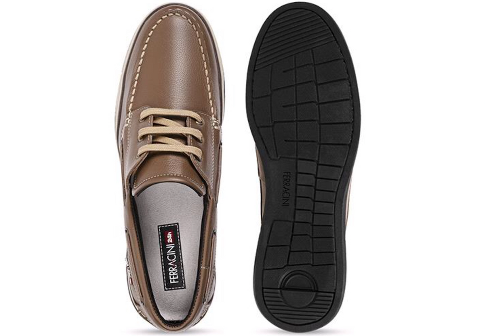 Ferracini Hombre San Marino Mocasines de Cuero 3526