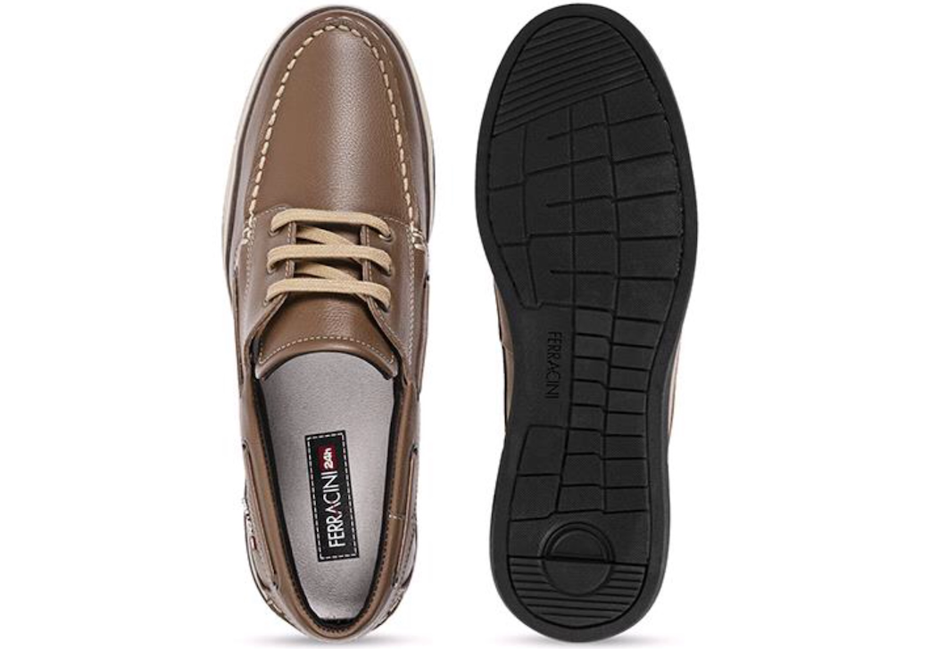 Ferracini Hombre San Marino Mocasines de Cuero 3526