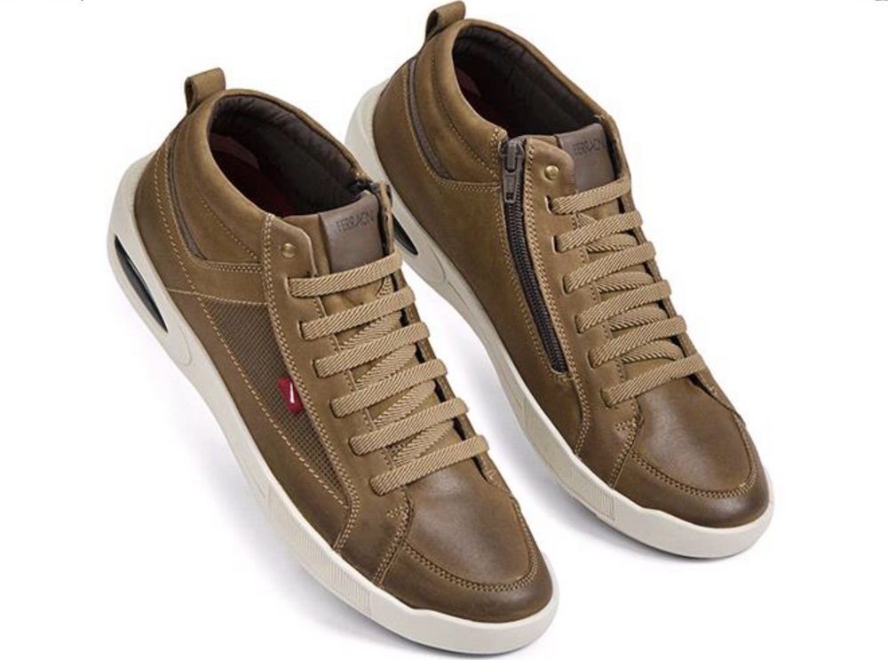 Zapatillas Ferracini Pulse de piel para hombre 2264C