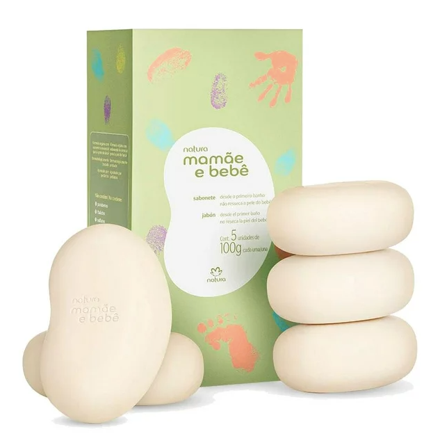 Natura Mom & Baby Kids Vegetal Bar Soap