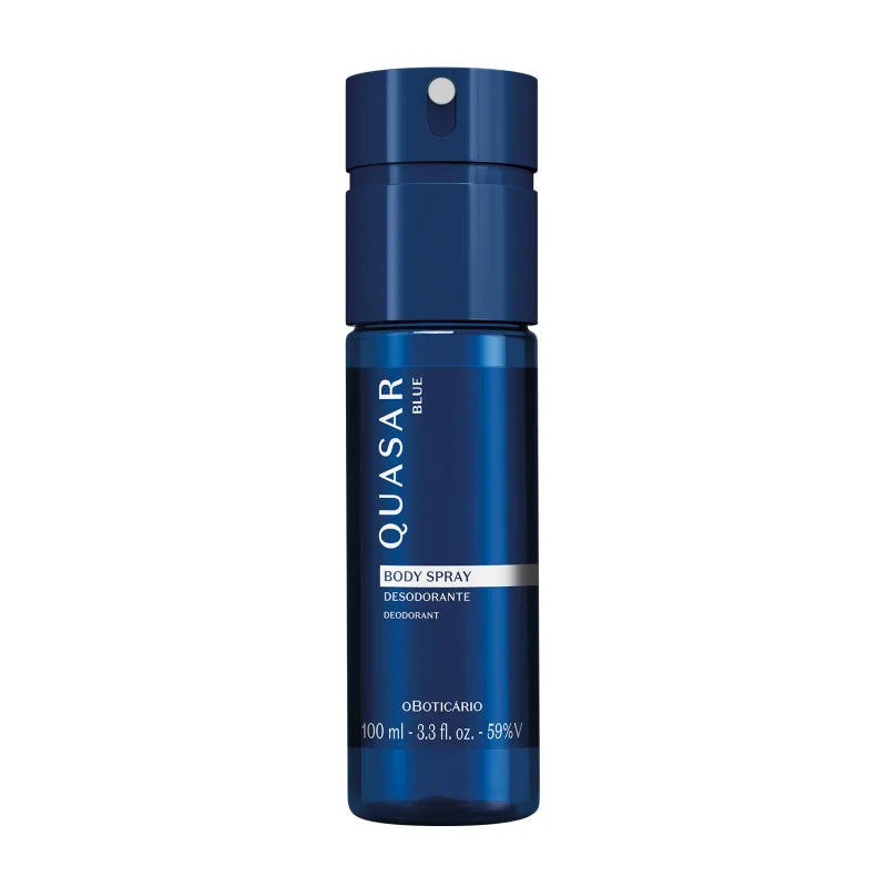 O Boticario Quasar Blue Men's Body Spray Deodorant