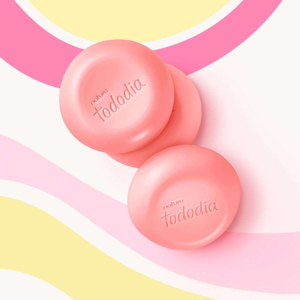 Natura Todo Dia Women's Acerola & Hibiscus Bar Soap Box