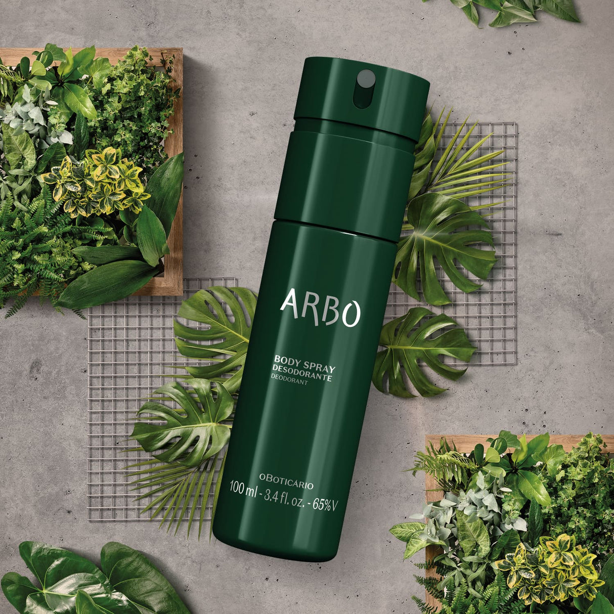 O Boticario Arbo Men's Body Spray Deodorant