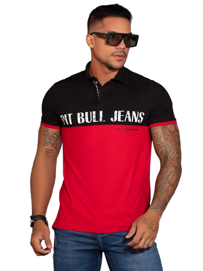 Pit Bull Jeans Men's polo Shirt 79465