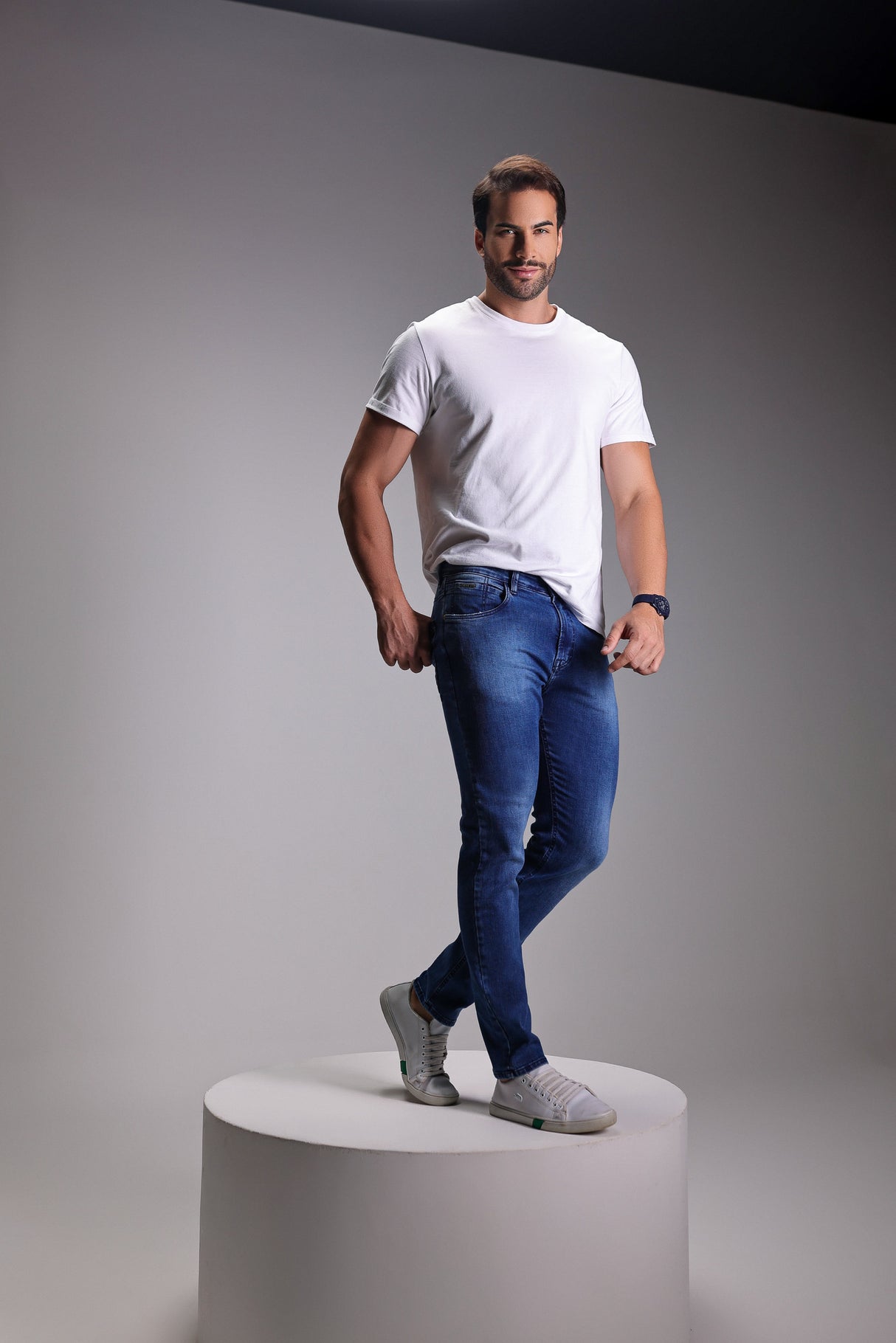 Pantalones vaqueros pitillo para hombre Lemonette 93952