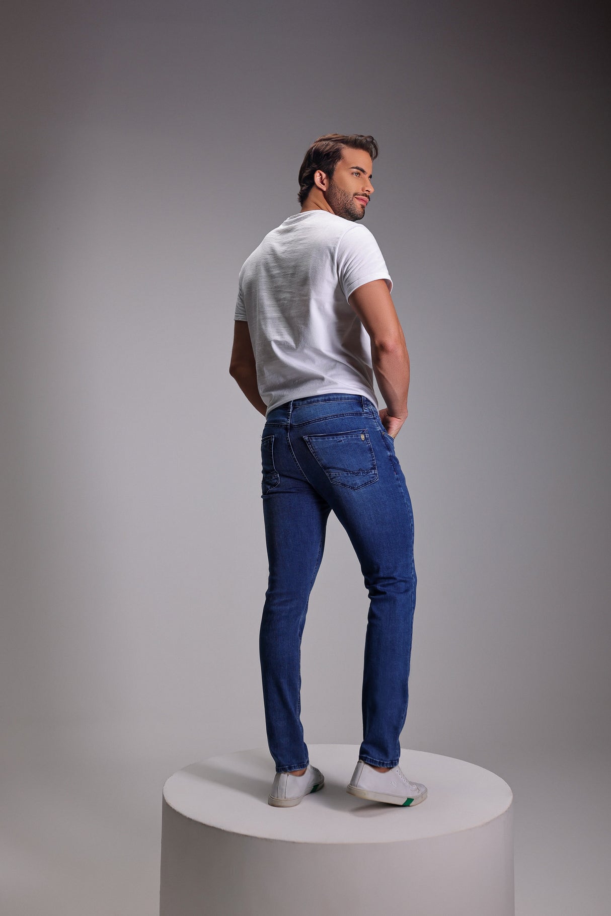 Pantalones vaqueros pitillo para hombre Lemonette 93952
