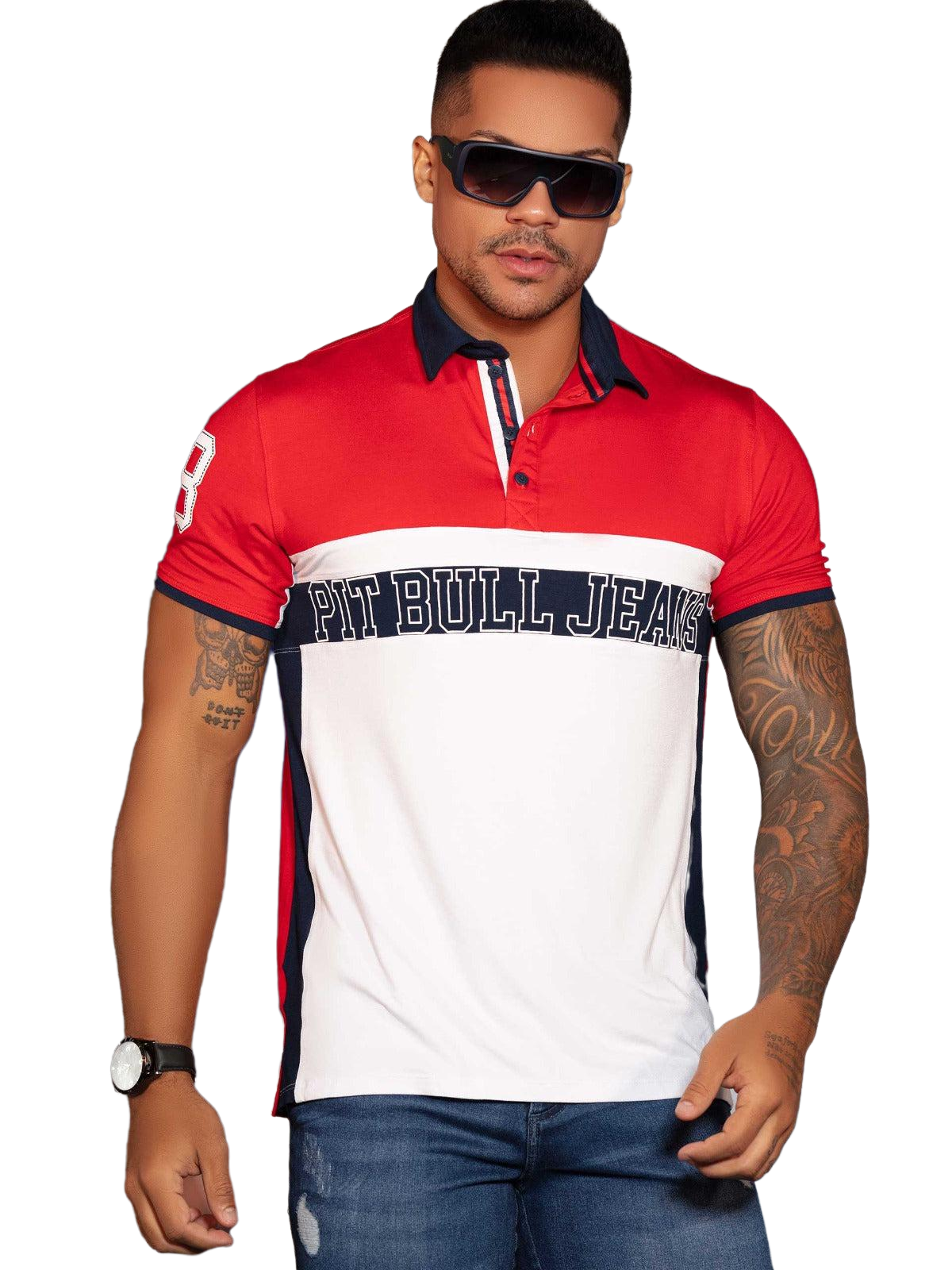 Pitbull top polo shirt