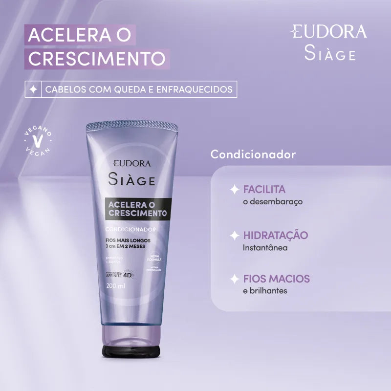 O Boticario Eudora Siage Women's Growth Acceleration Conditioner