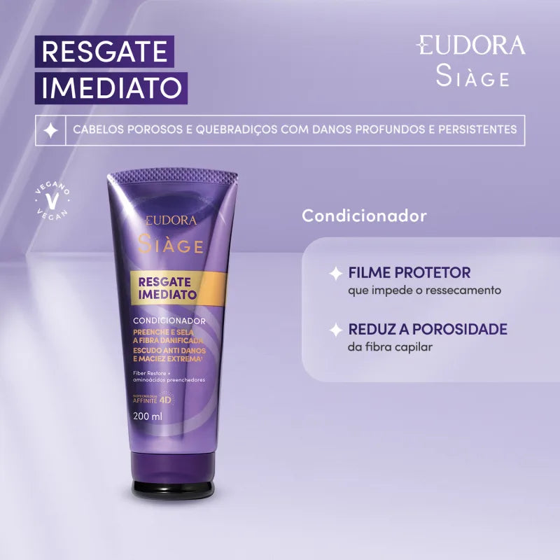 O Boticario Eudora Siage Immediate Rescue Women's Conditioner
