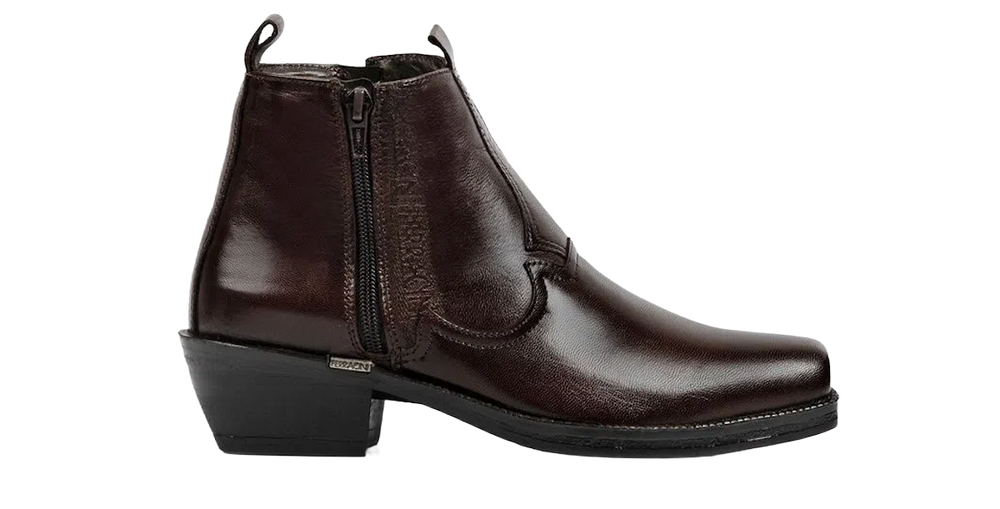 Ferracini Bota de cuero New Country para hombre 8907