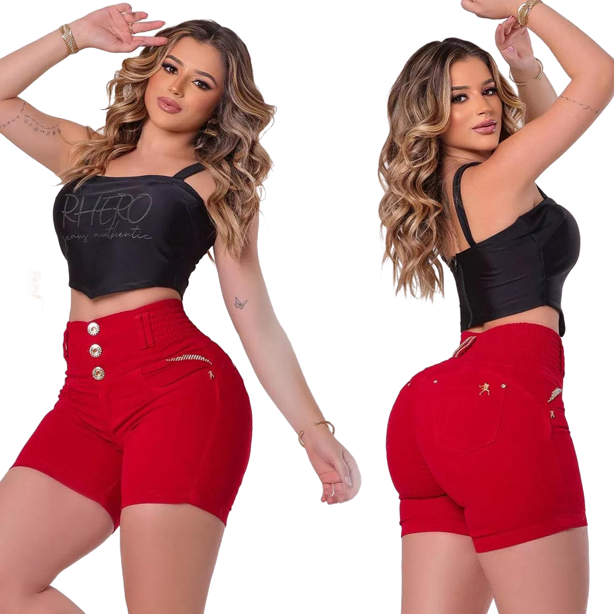 Pantalones cortos de mujer Rhero 56896