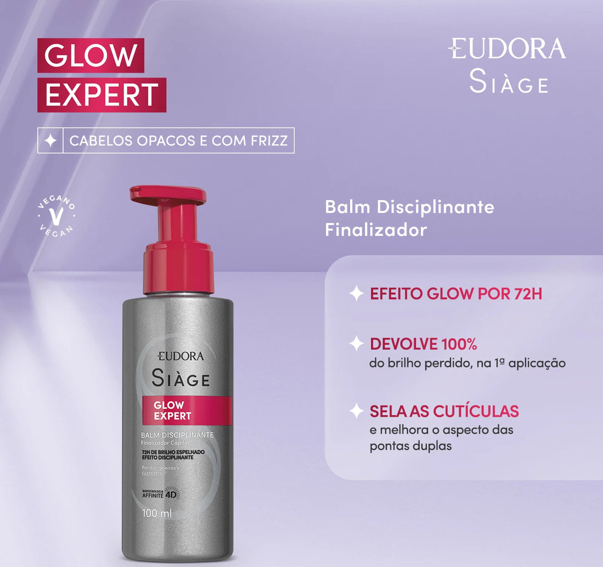 O Boticario Eudora Siage Bálsamo Licencia Mujer Disciplinante