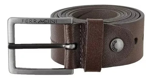 Cinturón ajustable de cuero para hombre Ferracini FC565