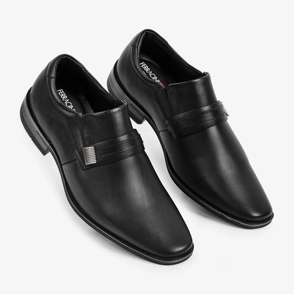 Zapatos sin cordones de piel para hombre Ferracini Porto 6208