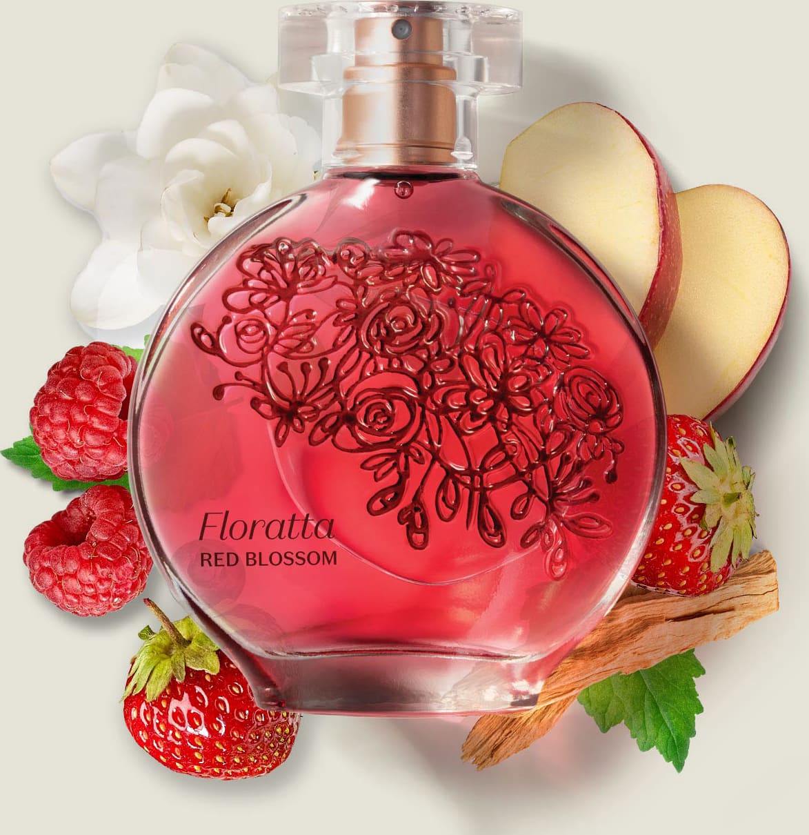 O Boticario Floratta Red Blossom Women's Eau de Toilette Spray