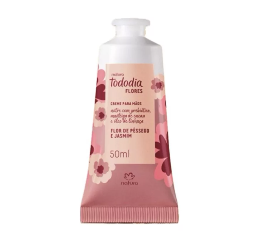 Natura Todo Dia Peach Blossom and Jasmine Women's Hand Cream