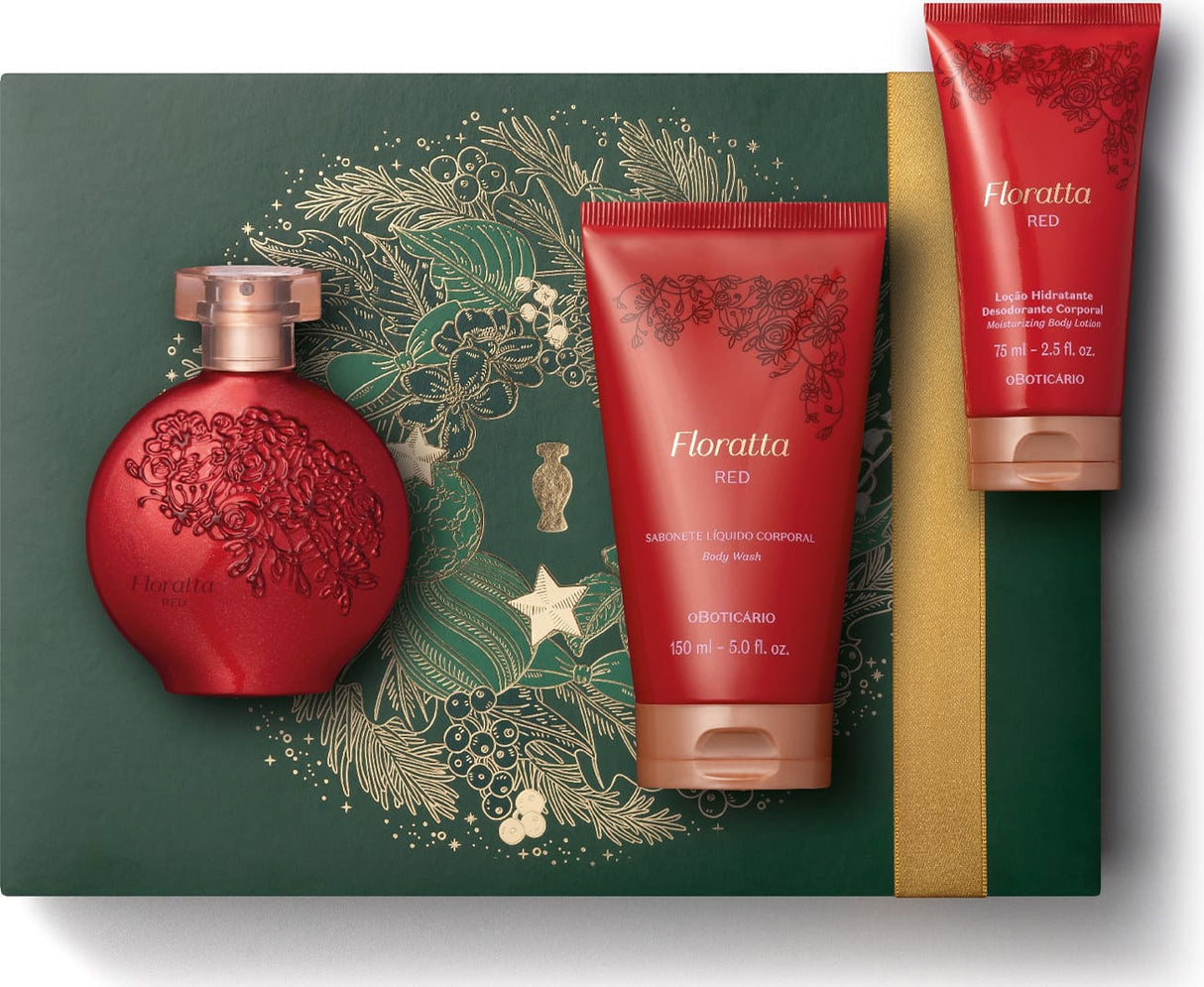 O Boticario Women's Floratta Red Gift Pack