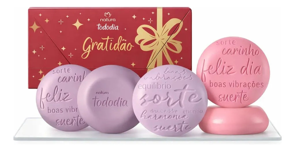 Natura Todo Dia Gift Pack Gratitude Bar Soap Box