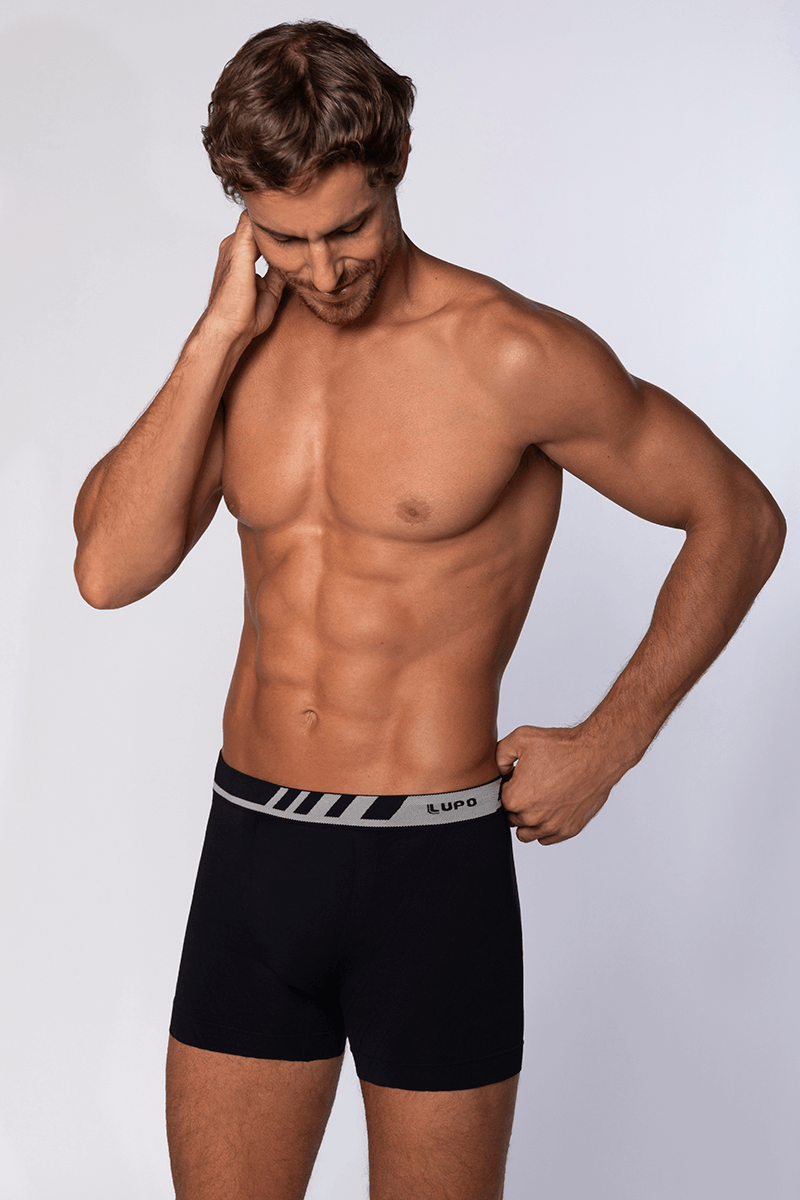Lupo Seamless Microfiber Boxer Brief  00671-002