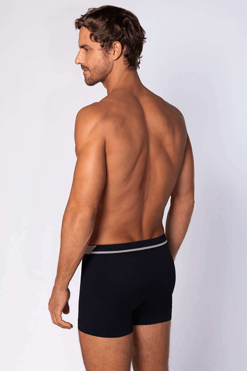 Lupo Seamless Microfiber Boxer Brief  00671-002