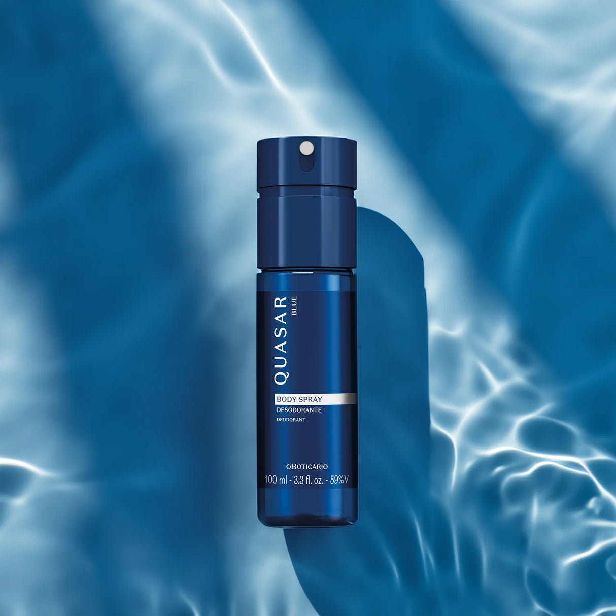 O Boticario Quasar Blue Men's Body Spray Deodorant