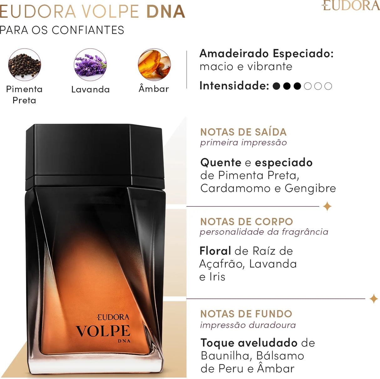 O Boticario Eudora Volp DNA Men's Eau de Toilette