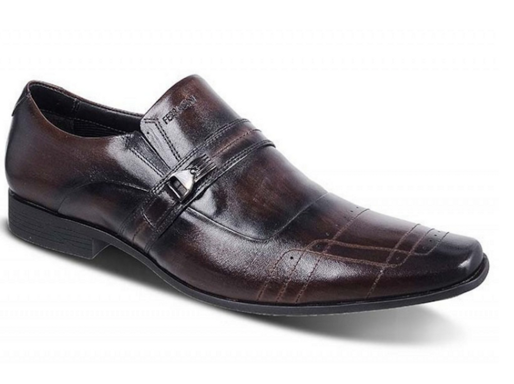 Sapato masculino de couro mágico Ferracini 3640