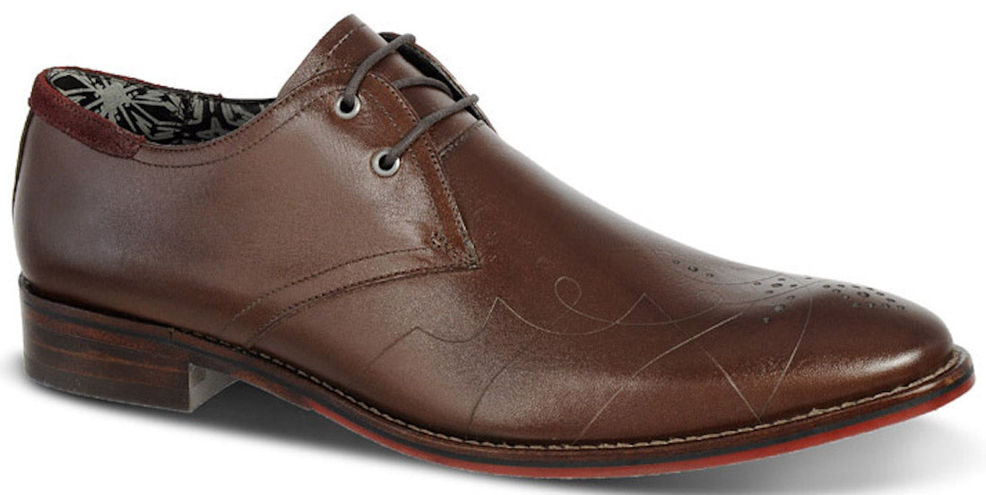 Zapatos de cuero para hombre Ferracini Caravaggio 5656