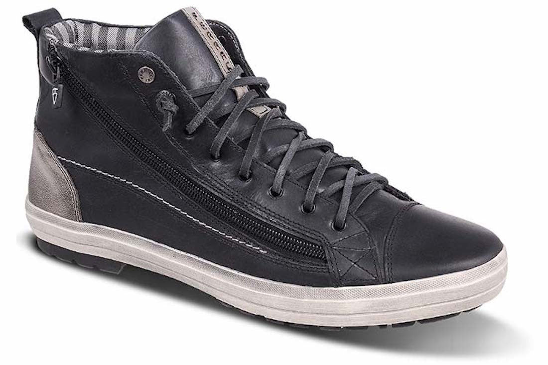 Ferracini Men's Toronto High Top Leather Sneaker 8578