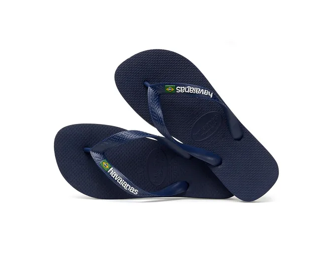 Havaianas  Brazil Logo Flip Flop  Sandals