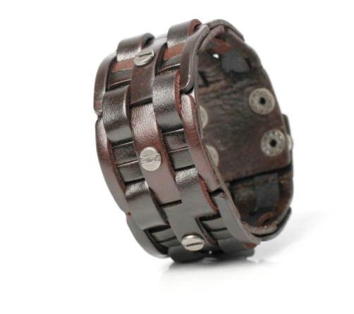 Braided Leather Men's Bracelet