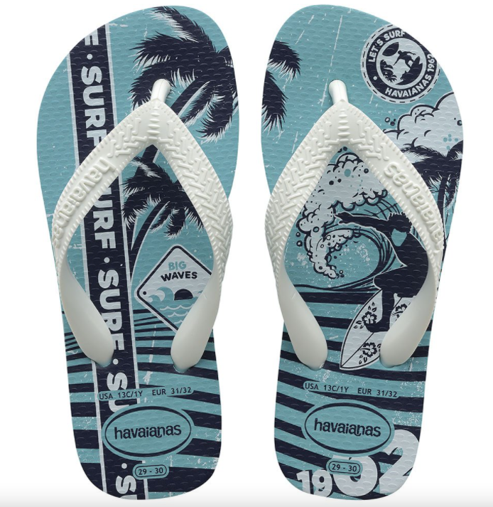 Sandálias esportivas infantis Havaianas