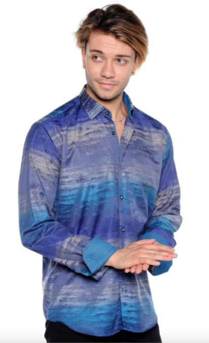 MZ Men's Long Sleeve Shirt M 1351