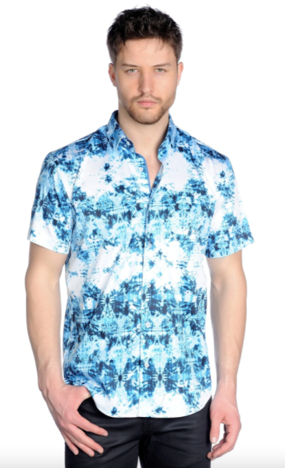 MZ Men's Short Sleeve Shirt M 1510-S