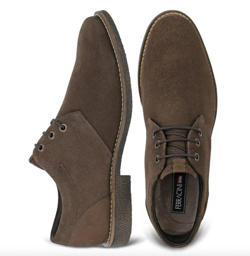 Ferracini Bangkok 6430 Zapatos de piel de ante para hombre