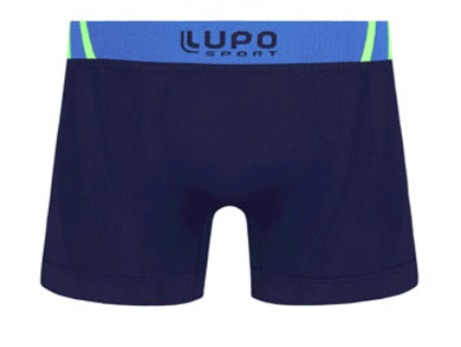 Cueca Boxer de Microfibra Masculina Lupo 543-001