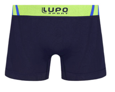 Cueca Boxer de Microfibra Masculina Lupo 543-001