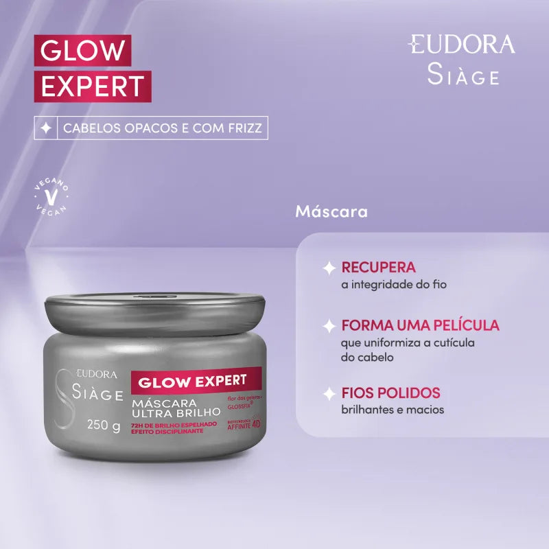O Boticario Eudora Women's  Siage Glow Expert  Hair Mask