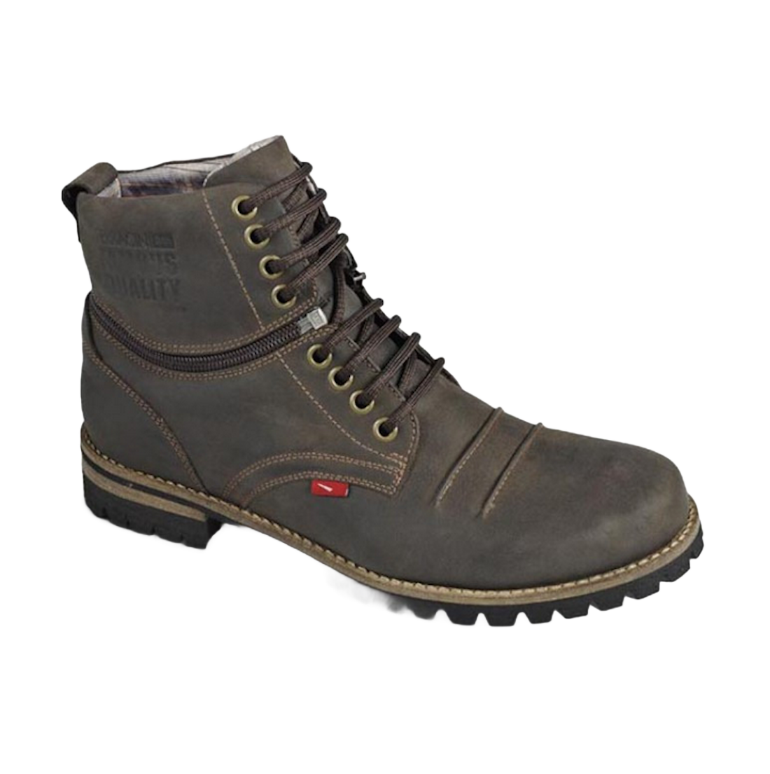 Ferracini Bota de cuero Pionner para hombre 9639