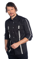 Camisa masculina de manga comprida LMZ 1002-D