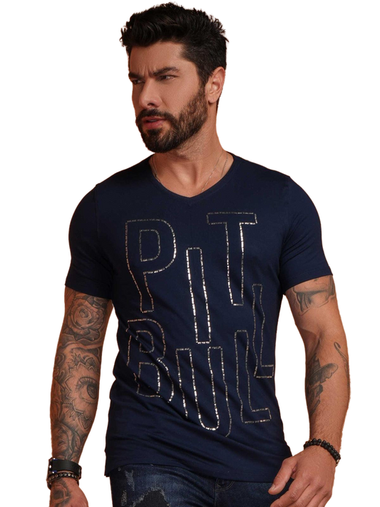 Camiseta Hombre Pit Bull Jeans 79221