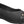 Low-heeled  black ballet flats, padded with gold details the part and back