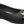 Low-heeled  black ballet flats, padded with gold details the part and back