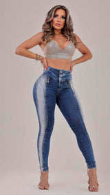 CALÇAS JEANS DE CINTURA ALTA PARA MULHER RHERO 56577