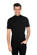 Camiseta masculina LMZ com zíper frontal 2645