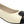 low-heeled point-toe off white shoe from Piccadilly balck embellishment and golden  detail 