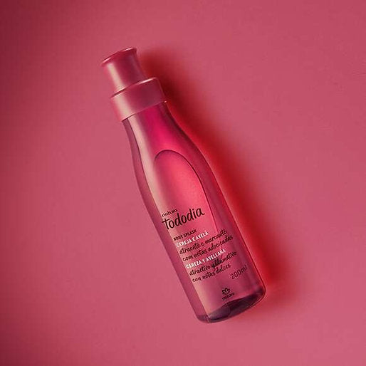 Natura Todo Dia - Splash corporal de cereza y avellana para mujer