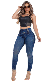 Rhero Women's High Waisted Jeans Pants with Butt Lift 56624