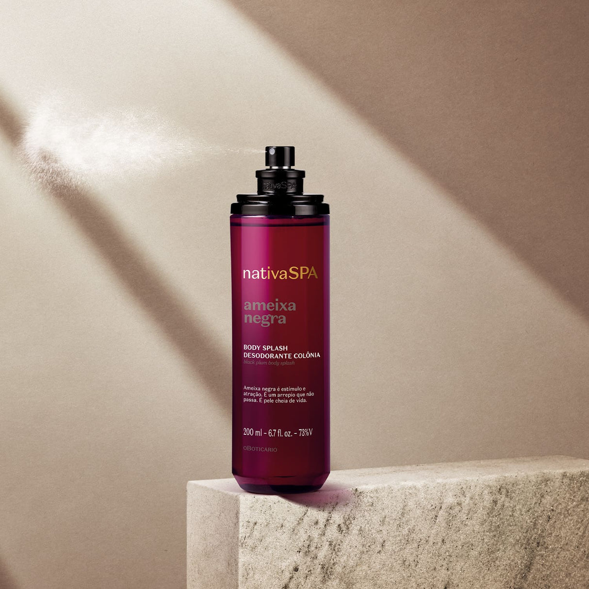 O Boticario Nativa Spa Black Plum Body Splash