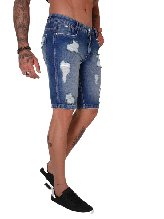 Pit Bull Jeans Pantalones cortos vaqueros para hombre 64927